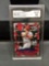 GMA Graded 2018 Topps Big League Ministers of Mash MIKE TROUT Angels Baseball Card - GEM MINT 10
