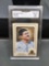 GMA Graded 2003 Diamond Kings Retro BABE RUTH Yankees Baseball Card - GEM MINT 10