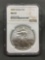 NGC Graded 2009 United States 1 Ounce .999 Fine Silver American Eagle Coin - MS 69