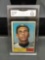 GMA Graded 1961 Topps #432 COOT VEAL Senators Vintage Baseball Card - EX+ 5.5
