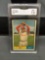 GMA Graded 1961 Topps #433 ART MAHAFFEY Phillies Vintage Baseball Card - NM+ 7.5