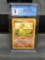 CGC Graded 1999 Pokemon Base Set Unlimited CHARMANDER Trading Card - NM-MT 8