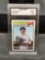 GMA Graded 2018 Topps Archives WALKER BUEHLER Dodgers ROOKIE Baseball Card - GEM MINT 10