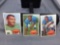 3 Card Lot of 1960 Topps Vintage Football Cards from Estate Collection