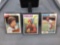 3 Count Lot of Vintage Baseball Pitchers - Bob Gibson, Steve Carlton & Jim Palmer