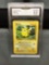 GMA Graded 1999 Pokemon Jungle PIKACHU Trading Card - EX-NM+ 6.5