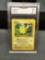 GMA Graded 1999 Pokemon Jungle PIKACHU Trading Card - NM 7