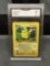 GMA Graded 1999 Pokemon Jungle PIKACHU Trading Card - NM 7