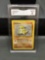 GMA Graded 1999 Pokemon Base Set Unlimited SANDSHREW Trading Card - NM-MT 8