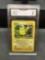 GMA Graded 1999 Pokemon Jungle PIKACHU Trading Card - MINT 9