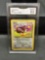 GMA Graded 1999 Pokemon Jungle EEVEE Trading Card - NM-MT+ 8.5