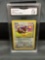 GMA Graded 1999 Pokemon Jungle EEVEE Trading Card - NM+ 7.5