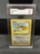 GMA Graded 1999 Pokemon Base Set Unlimited DODUO Trading Card - MINT 9