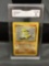 GMA Graded 1999 Pokemon Base Set Unlimited SANDSHREW Trading Card - EX-NM 6