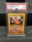 PSA Graded 1999 Pokemon Base Set Unlimited CHARMELEON Trading Card - MINT 9