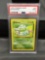 PSA Graded 1999 Pokemon Base Set Unlimited BULBASAUR Trading Card - MINT 9