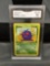 GMA Graded 1999 Pokemon Jungle 1st Edition VENOMAT Trading Card - GEM MINT 10