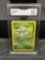 GMA Graded 1999 Pokemon Base Set Unlimited BULBASAUR Trading Card - NM-MT+ 8.5