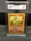 GMA Graded 1999 Pokemon Base Set Unlimited CHARMANDER Trading Card - NM 7