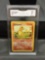 GMA Graded 1999 Pokemon Base Set Unlimited CHARMANDER Trading Card - NM 7