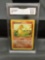 GMA Graded 1999 Pokemon Base Set Unlimited CHARMANDER Trading Card - NM-MT+ 8.5