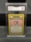 GMA Graded 1999 Pokemon Base Set Unlimited BILL Trading Card - GEM MINT 10