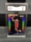 GMA Graded 2018-19 Panini Prizm Silver Prizm ALLEN IVERSON 76ers Basketball Card - MINT 9