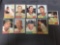 AMAZING 9 Card Lot of 1961 Topps Vintage Baseball Cards from Huge Collection