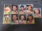 AMAZING 9 Card Lot of 1961 Topps Vintage Baseball Cards from Huge Collection