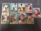 AMAZING 9 Card Lot of 1961 Topps Vintage Baseball Cards from Huge Collection