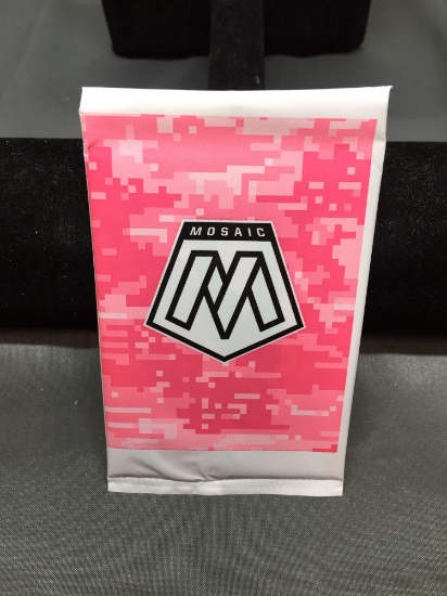 Factory Sealed 2019-20 Panini Mosaic Pink Camo Basketball 3 Card Pack