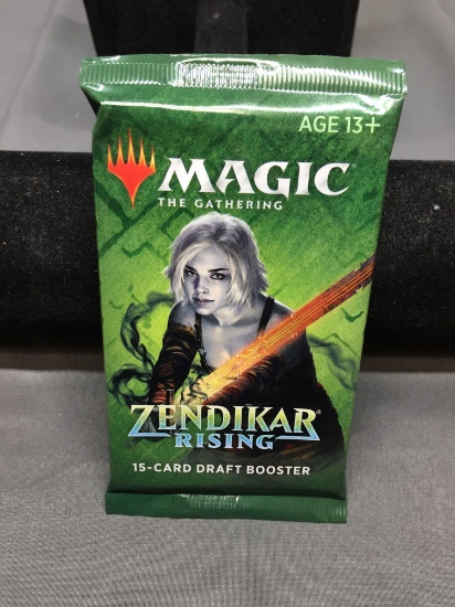 Factory Sealed Magic the Gathering ZENDIKAR RISING 15 Card Draft Booster Pack