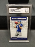 GMA Graded 2019 Panini Contenders ROY Contenders DANIEL JONES Giants ROOKIE Football Card - NM-MT+