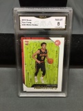 GMA Graded 2018-19 Hoops Winter TRAE YOUNG Hawks ROOKIE Basketball Card - NM-MT 8
