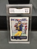 GMA Graded 2016 Score JARED GOFF Rams ROOKIE Football Card - NM-MT+ 8.5