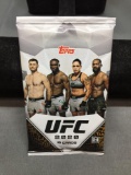 Factory Sealed 2020 Topps UFC Ultimate Fighting 10 Card Pack from Hobby Box