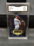 GMA Graded 1999 SPx #55 DEREK JETER Yankees Baseball Card -NM+ 7.5