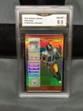 GMA Graded 2005 Bowman Chrome Bronze Refractor HINES WARD Steelers Football Card /150 - NM-MT+ 8.5