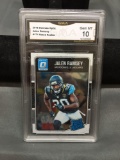 GMA Graded 2016 Donruss Optic JALEN RAMSEY Jaguars Rams ROOKIE Football Card - GEM MINT 10