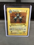 Pokemon Base Set Shadowless MAGNETON Holofoil Rare Card 9/102