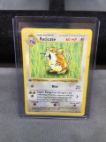 Pokemon Base Set 1st Edition RATICATE Trading Card 40/102