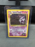 Pokemon Gym Heroes SABRINA'S GENGAR Holofoil Rare Trading Card 14/132