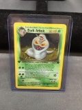 Pokemon Team Rocket DARK ARBOK Holofoil Rare Trading Card 2/62