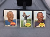 3 Card Lot of 1960 Topps Vintage Football Cards from Estate Collection