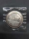 1 Troy Ounce .999 Fine Silver SOUTH DAKOTA Buffalo Silver Bullion Round Coin