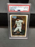 PSA Graded 2012 Bowman Chrome Prospects GERRIT COLE Pirates ROOKIE Baseball Card - NM-MT 8