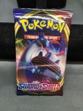 Factory Sealed Pokemon SWORD & SHIELD Base Set 10 Card Booster Pack