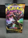 Factory Sealed Pokemon Sword & Shield DARKNESS ABLAZE 10 Card Booster Pack