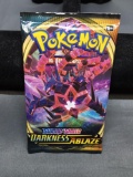 Factory Sealed Pokemon Sword & Shield DARKNESS ABLAZE 10 Card Booster Pack