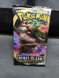 Factory Sealed Pokemon Sword & Shield REBEL CLASH 10 Card Booster Pack